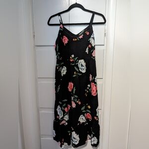 Old Navy Fit and Flare cami midi dress - medium